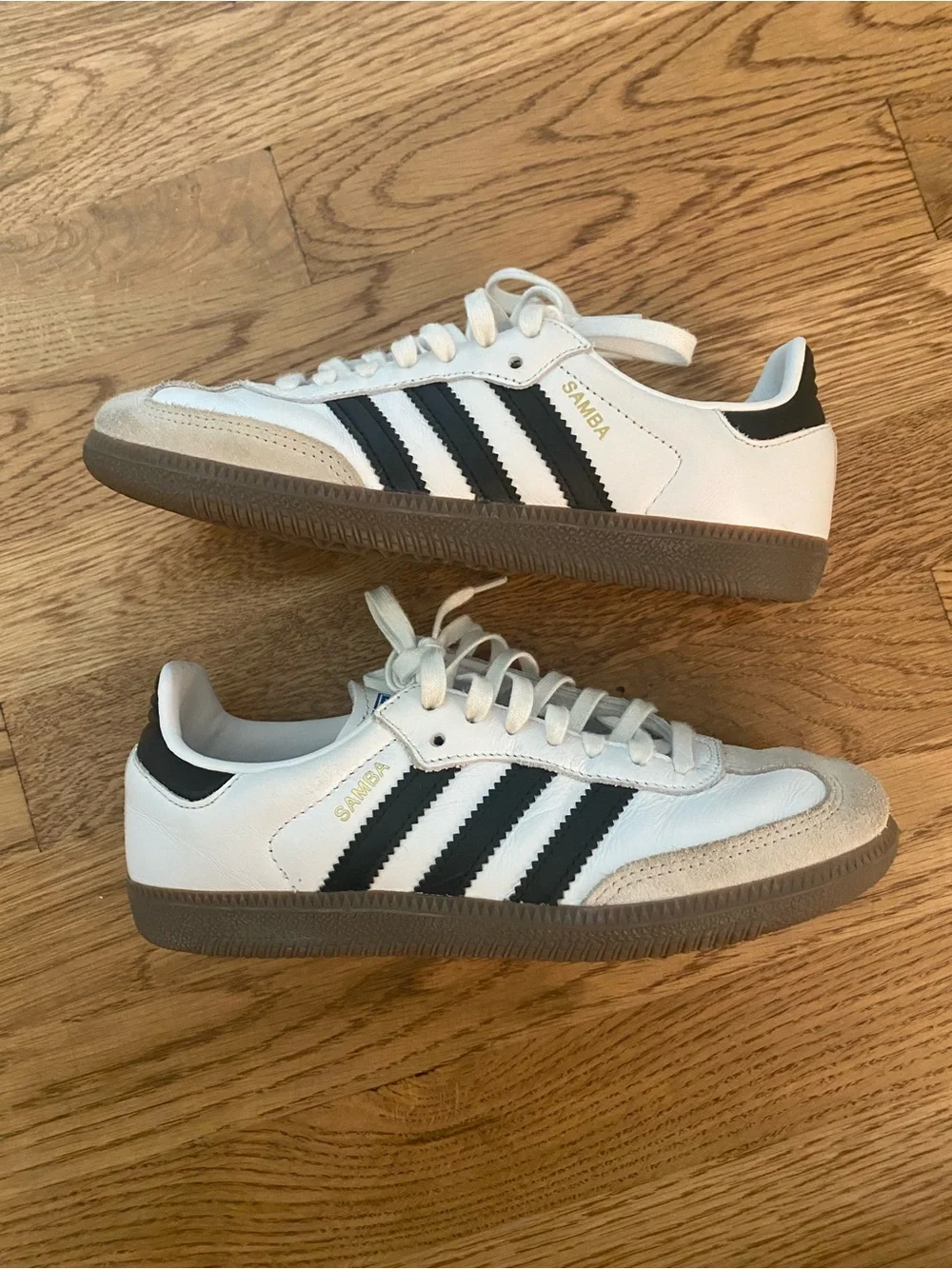 adidas Kids Samba Sneakers - White/Black/Gum